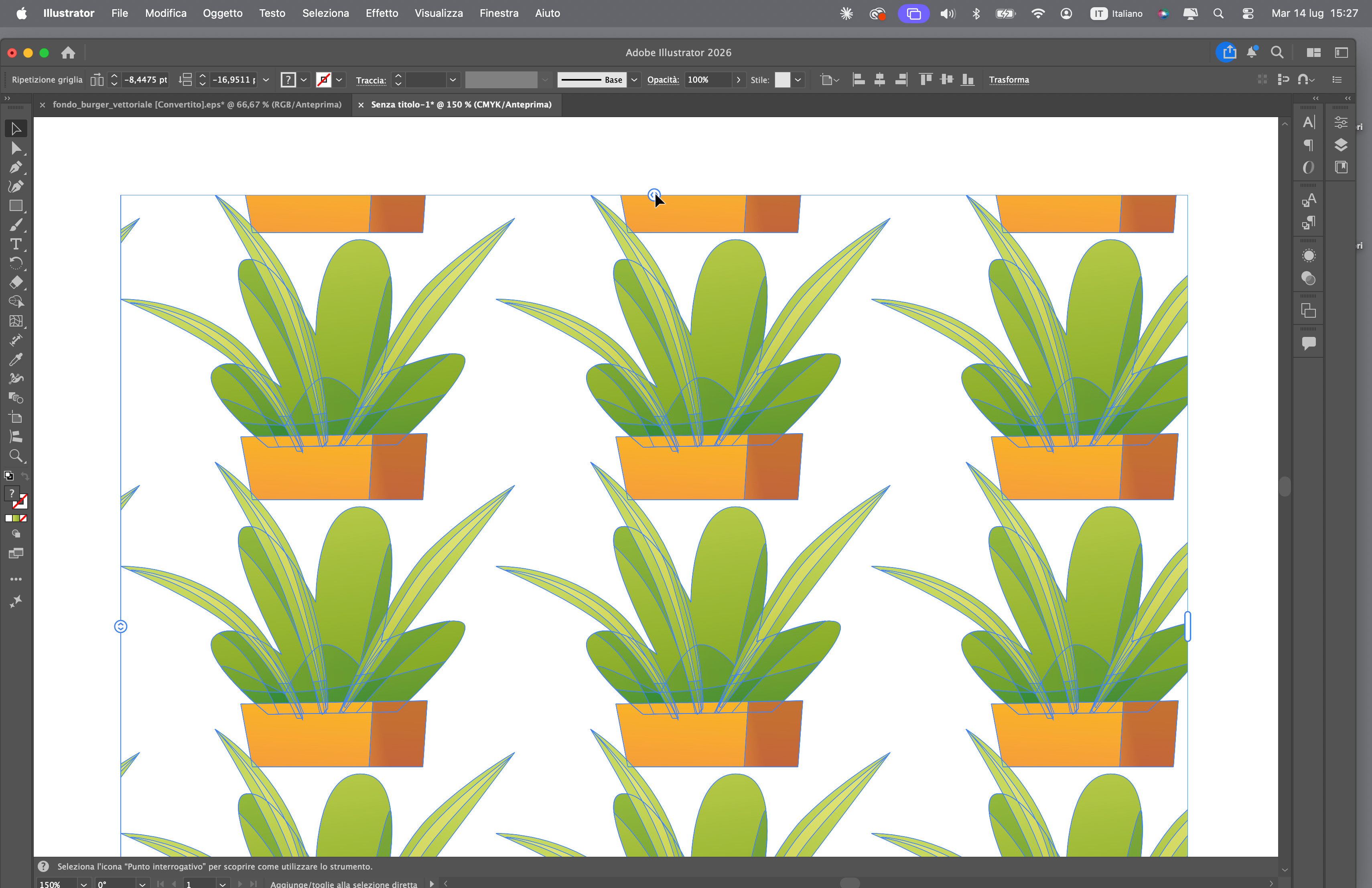 La Funzione Repeat di Illustrator: Pattern in Pochi Click