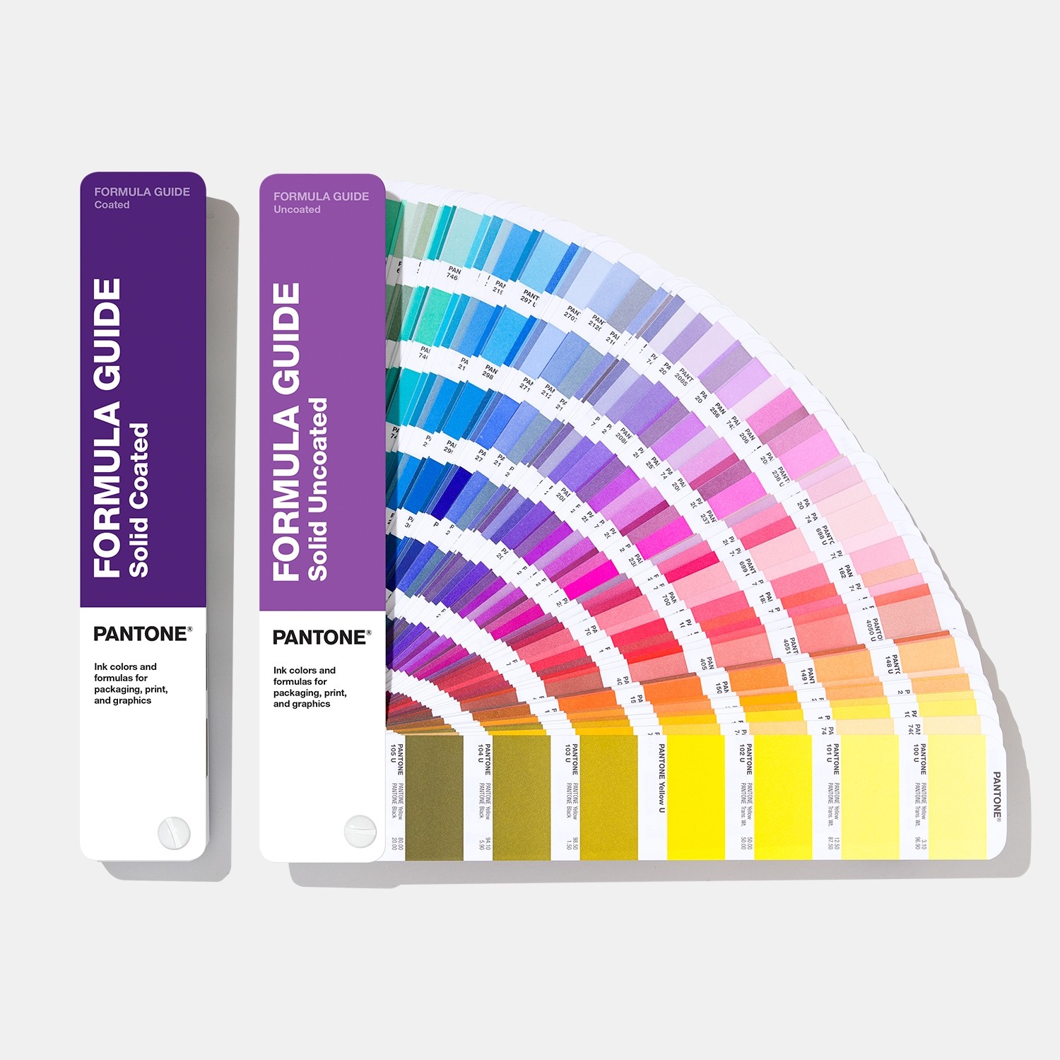 Mazzetta campionario Pantone per tinte piatte