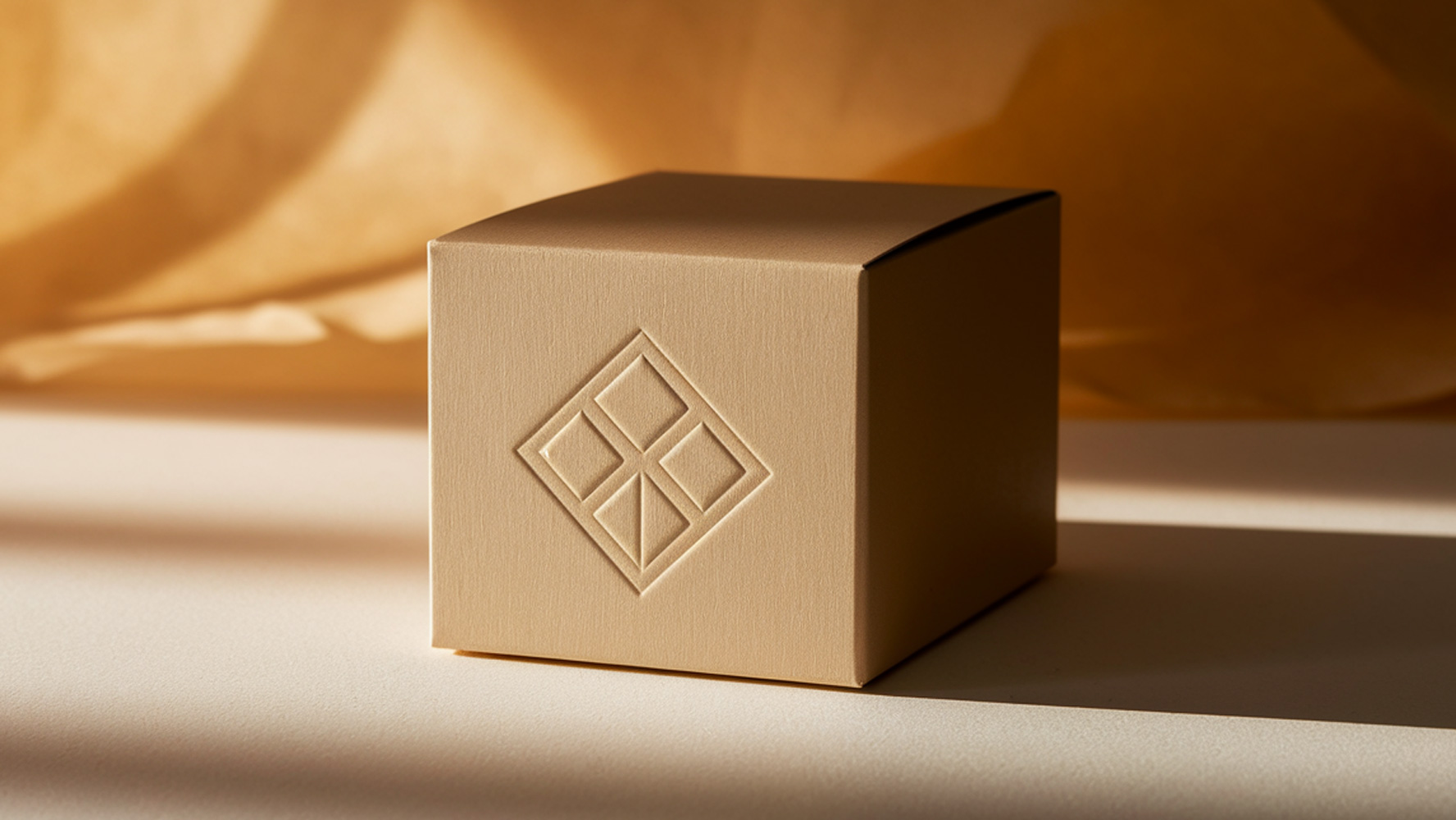 Esempio di packaging con elemento grafico reso in 3D