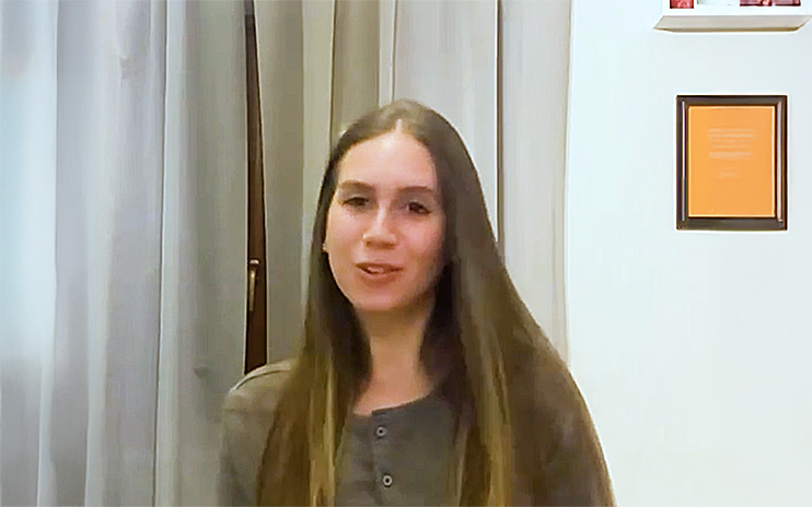 Greta, graphic designer