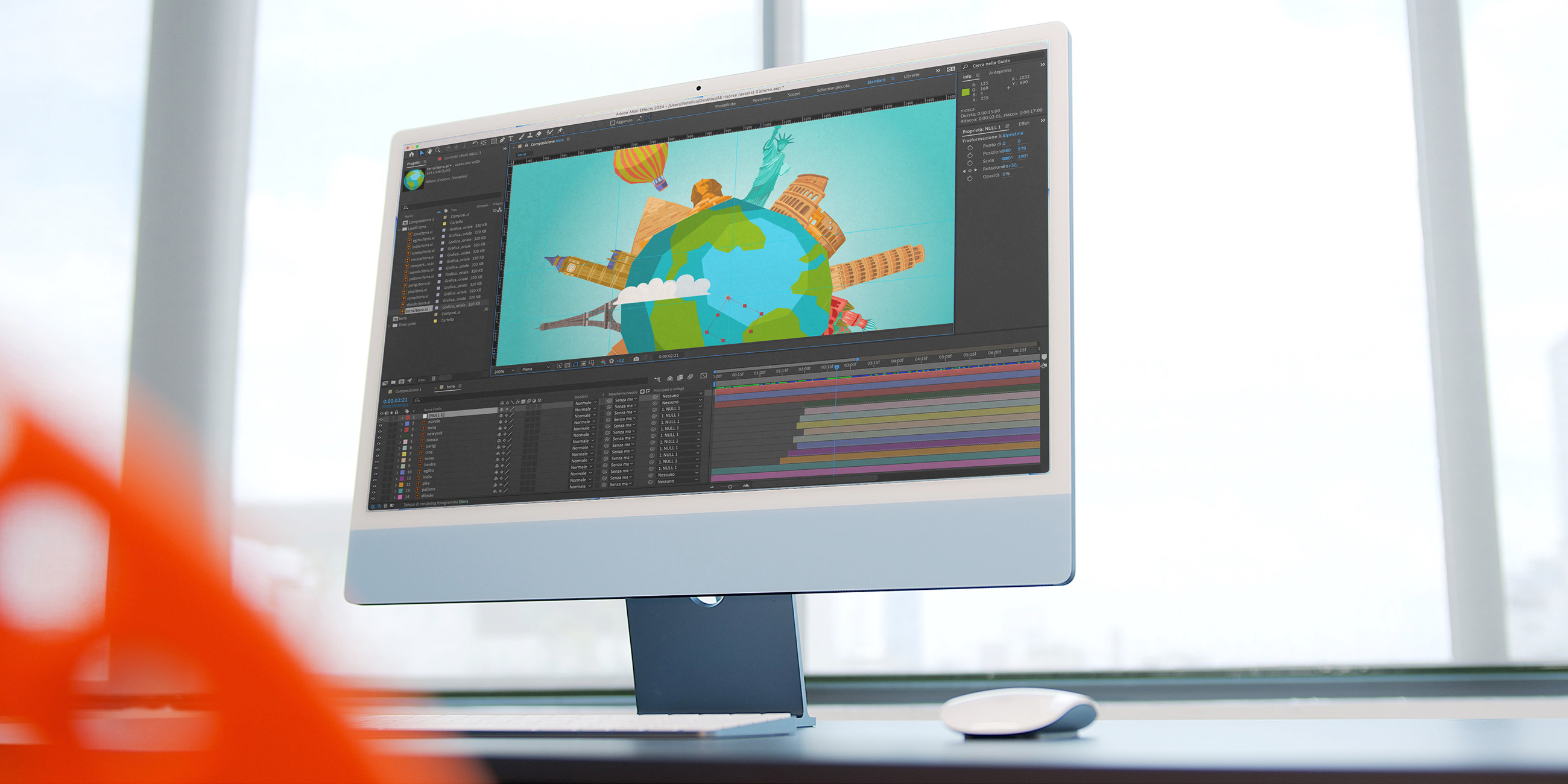 Corso MotionGraphic Stream — motion graphic After Effects online