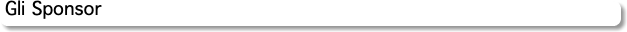 Gli Sponsor